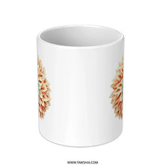 Dahlia Flower Mug, Floral Mug, Garden Mug, Colorful Mug, Gift for Her, Spring Mug, Coffee Lover Gift, Tea Cup, Unique Mug, Pretty Mug - Tawshia