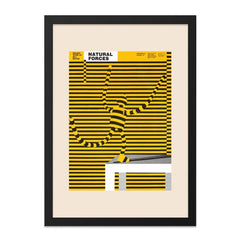 Natural Forces Wall Art, Abstract Figure Print, Modern Art Poster, Contemporary Wall Decor, Geometric Artwork, Home Decor, Gift Idea - Tawshia