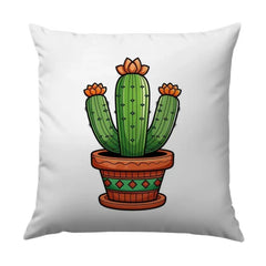 Cactus Pillow, Desert Plant Throw Pillow, Southwestern Decor Accent, Succulent Lover Gift, Unique Home Decor, Decorative Pillow - Tawshia