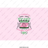 Funny Computer Tumbler, Too Fast Loading Screen, Pink Tumbler, Gift for Tech Lover, Programmer Gift, Computer Humor, Geeky Gift, Trendy - Tawshia
