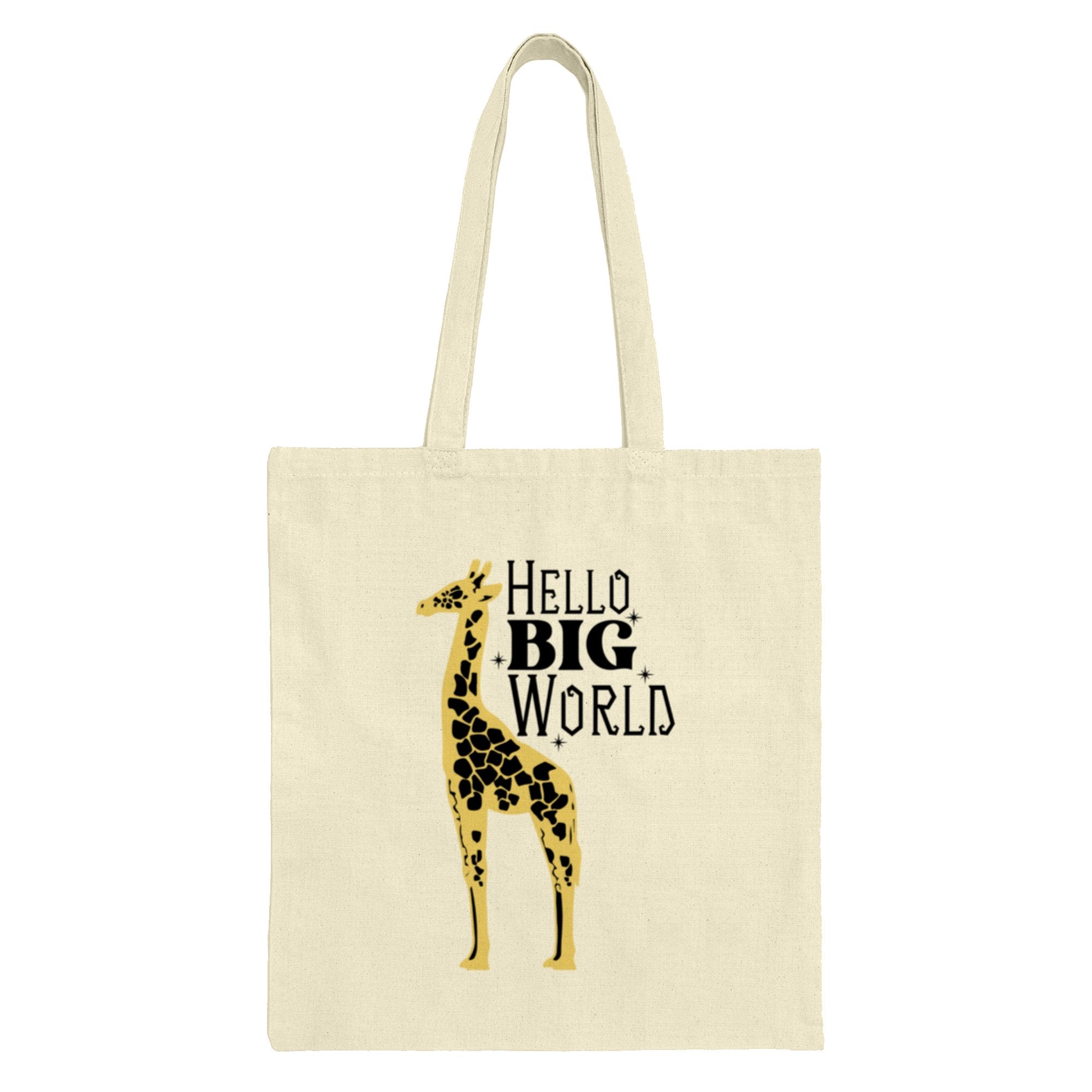 Hello Big World Giraffe Design Tote Bag product type