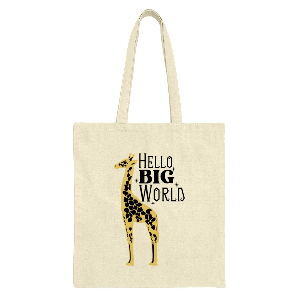 Hello Big World Giraffe Design Tote Bag product type