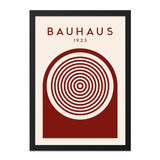 Bauhaus 1923 Wall Art, Modern Geometric Print, Abstract Circle Art, Minimalist Home Decor, Contemporary Wall Decor, Housewarming Gift - Tawshia