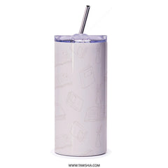 Books and Coffee Tumbler, Reader Gift, Book Lover Tumbler, Coffee Tumbler, Gift for Her, Librarian Gift, Reading Gift, Cute Tumbler - Tawshia