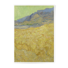 Wheatfield Photographic Print, Van Gogh Art, Landscape Painting, Rustic Wall Decor, Impressionist Art Print, Home Decor - Tawshia