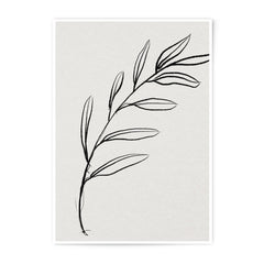 Olive Branch Photographic Print, Botanical Wall Art, Minimalist Decor, Nature Inspired Photo, Home Decor, Elegant Print, Simple Design - Tawshia