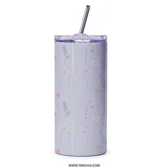 Capture the Moment Tumbler, Camera Design Tumbler, Floral Tumbler, Photographer Gift, Photo Lover Gift, Unique Tumbler, Trendy Drinkware - Tawshia