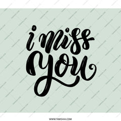 I Miss You Backpack, Trendy Backpack, Stylish Backpack, Everyday Backpack, Cute Backpack, Travel Backpack, Gift Backpack - Tawshia