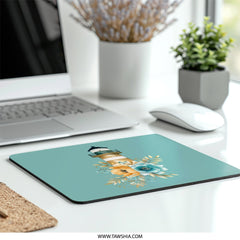 Lighthouse Mouse Pad, Coastal Decor, Beach Home Office Gift, Nautical Mousepad, Floral Mouse Pad, Unique Computer Accessory - Tawshia