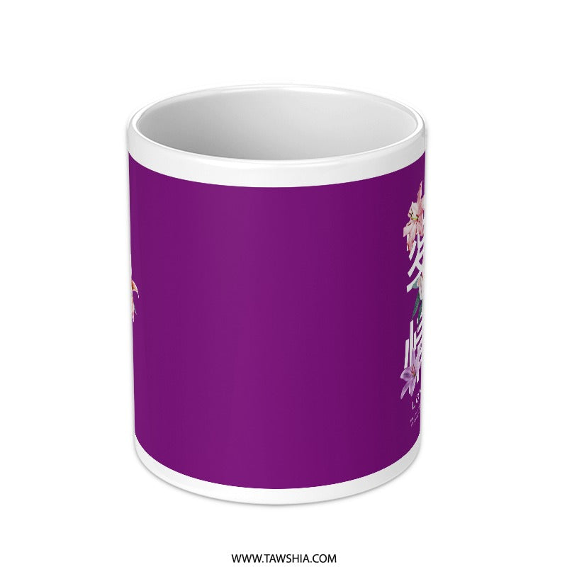 Purple Floral Design Featuring Unique Patterns product