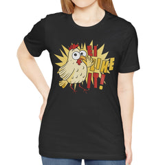 Funny Cartoon Chicken El Like It T-shirt product