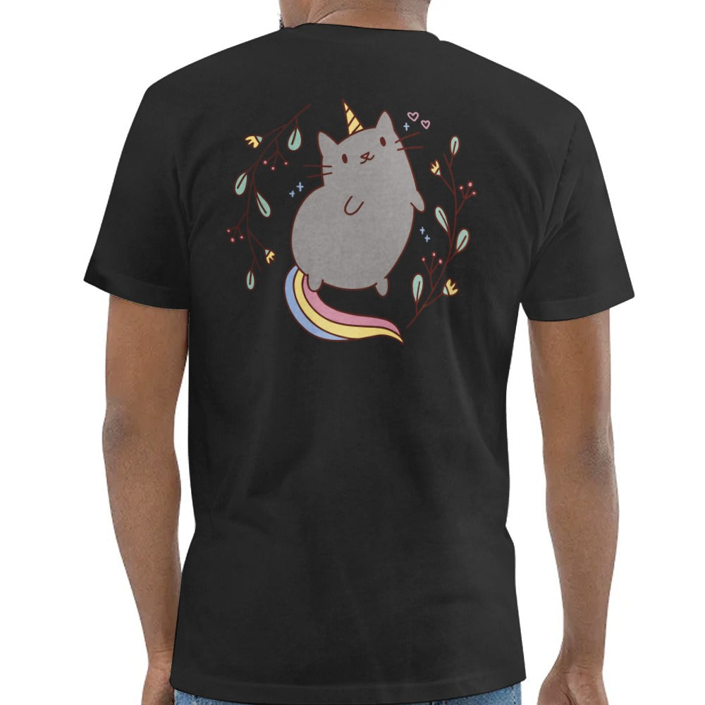 Magical Unicorn Cat T-Shirt Cute and Fun Apparel product type