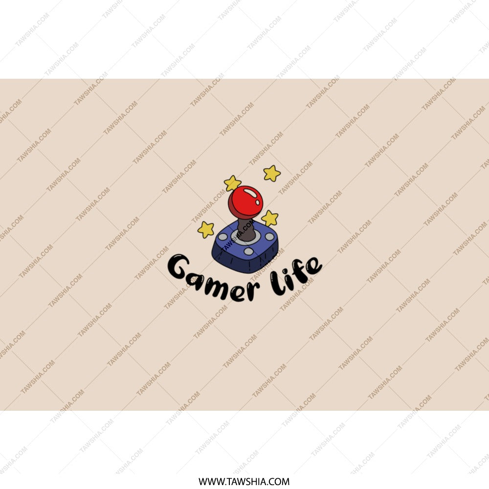 Gamer Life Tumbler, Retro Gaming Gift, Video Game Lover Cup, Funny Gamer Present, Gift for Geeks, Gamer Girl Gift, Gaming Tumbler - Tawshia