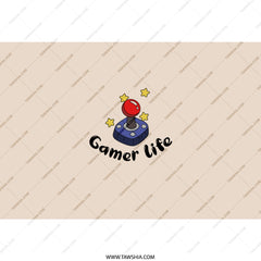 Gamer Life Tumbler, Retro Gaming Gift, Video Game Lover Cup, Funny Gamer Present, Gift for Geeks, Gamer Girl Gift, Gaming Tumbler - Tawshia