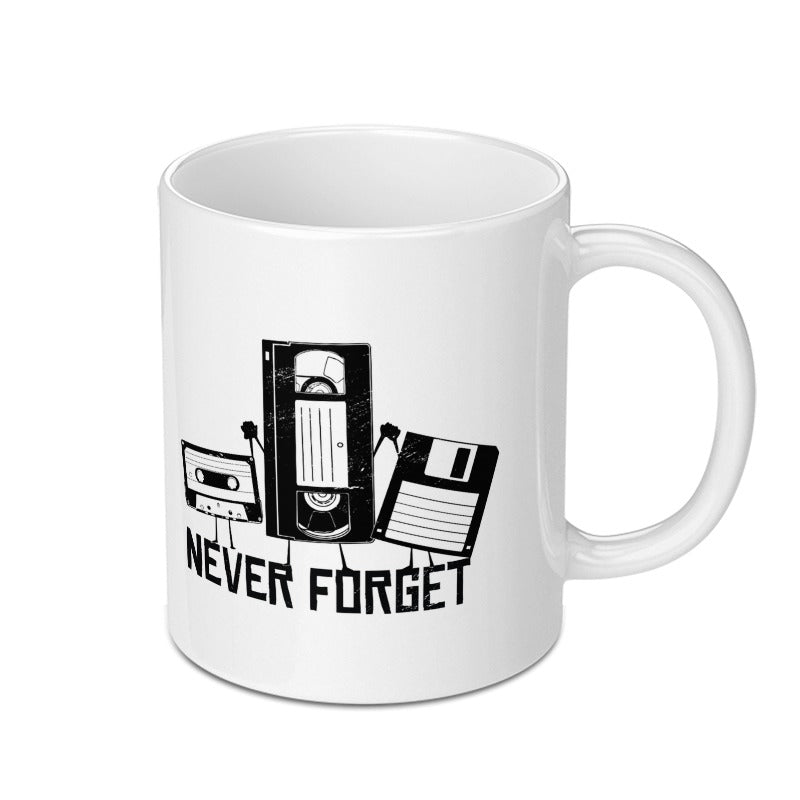 Never Forget Printed White Classic Mug product