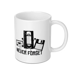 Never Forget Printed White Classic Mug product