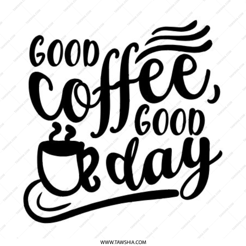 Good Coffee Good Day Pinback Button, Coffee Lover Gift, Caffeine Addict Pin Badge, Motivational Quote Button, Cute Button, Badge Accessory - Tawshia