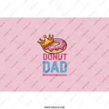 Donut Dad Tumbler, Gift for Dad, Funny Dad Gift, Sprinkles Tumbler, Dad Birthday Gift, Best Dad Ever, Novelty Tumbler, Dad Mug - Tawshia