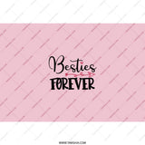 Besties Forever Tumbler, Friendship Gift, Best Friend Tumbler, BFF Gift, Matching Tumblers, Gift for Best Friend, Forever Friends Tumbler - Tawshia