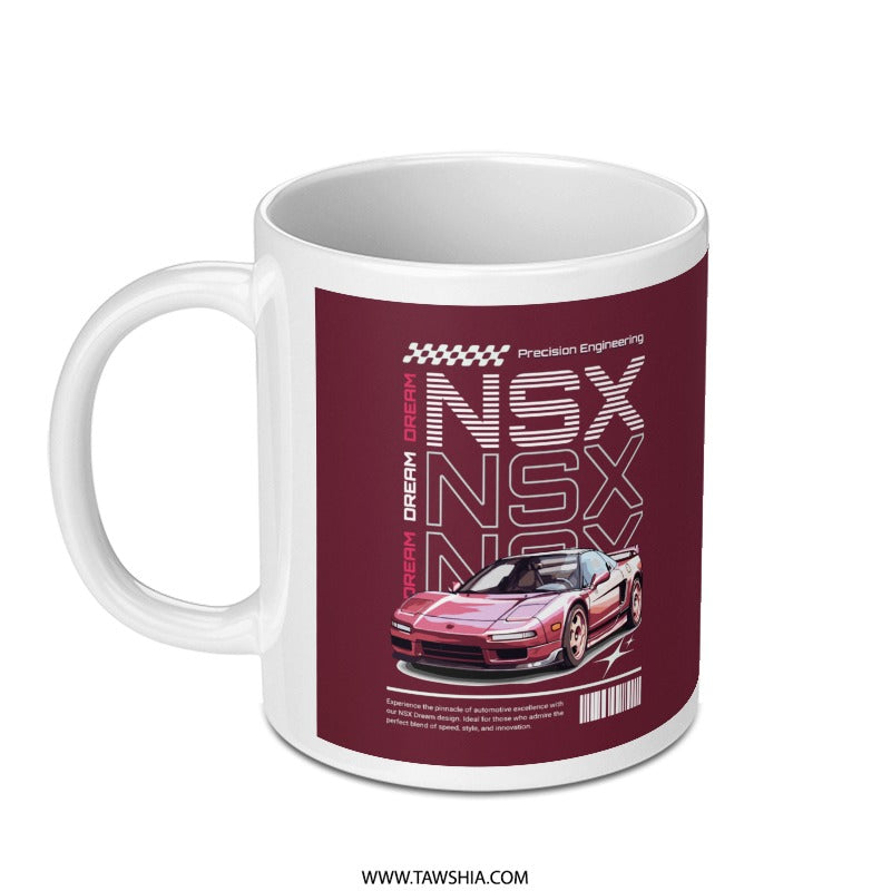 NSX Dream Precision Engineering White Mug product