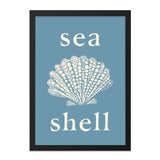 Seashell Wall Art, Nautical Home Decor, Coastal Print, Beach House Art, Ocean Theme Artwork, Seashell Illustration, Home Decor, Shell Poster - Tawshia