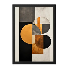 Modern Abstract Wall Art, Geometric Print, Circle Art, Minimalist Art Print, Contemporary Art, Home Decor, Office Wall Art - Tawshia