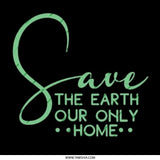 Save Earth Pinback Button, Environmental Awareness, Eco Friendly, Earth Day Button, Planet Home, Go Green Badge, Circular Pin - Tawshia