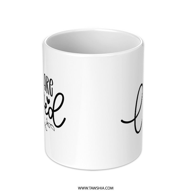 You are Loved Mug, Coffee Mug, Gifts for Loved Ones, Motivational Mug, Inspiration, Positive Vibes, Home Decor, Novelty Gift - Tawshia
