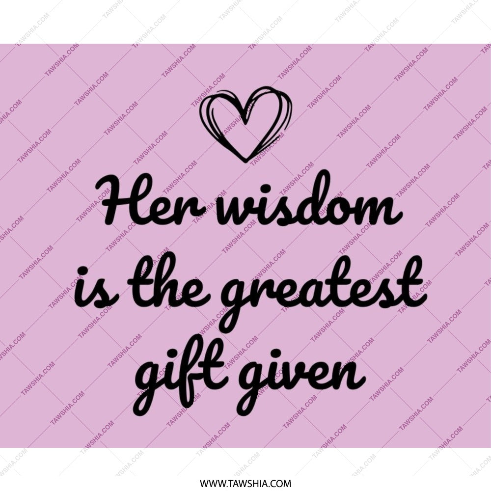Wisdom Gift Mouse Pad, Inspirational Quote Mousepad, Gift for Her, Motivational Office Decor, Heart Mouse Pad, Empowering Mousepad - Tawshia