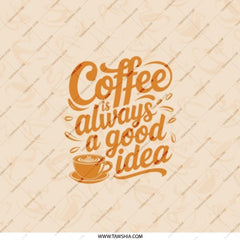 Coffee Pocket Mirror, Coffee Lover Gift, Always a Good Idea, Cute Compact Mirror, Portable Mirror, Makeup Mirror, Gift for Her - Tawshia