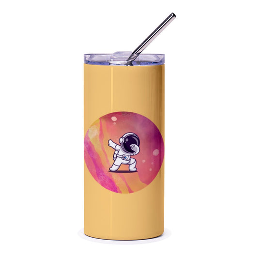 Dabbing Astronaut Tumbler, Space Dab, Galaxy Tumbler, Unique Gift, Cool Tumblers, Space Lover Gift, Outer Space Tumbler, Unique Tumbler - Tawshia