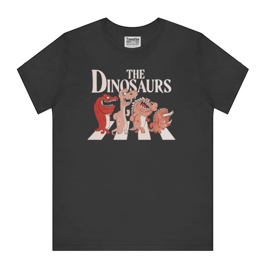 The Dinosaurs Themed Graphic Black Shirt product