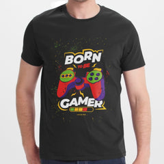 Born to Be Gamer Loading Graphic T-shirt product type