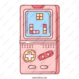 Retro Gaming Tote Bag, Brick Game Design, Nostalgic Gamer Gift, Classic Handheld, Cool Tote Bags, Stylish Everyday Bag - Tawshia