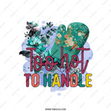 Funny Too Hot To Handle Tote Bag, Quirky Oven Mitt Design, Unique Kitchen Gift, Humorous Baker Gift, Novelty Tote Bag, Foodie Present - Tawshia