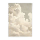 Cloudscape Photographic Print, Sky Photography, Dreamy Clouds, Home Decor, Wall Art, Neutral Tones, Atmospheric Art, Fine Art Print - Tawshia