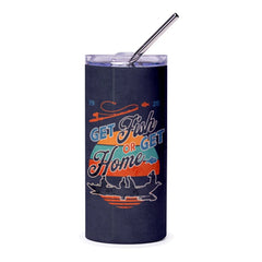 Get Fish or Get Home Printed Tumbler product