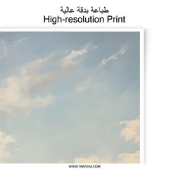 Cloudscape Photographic Prints, Sky Wall Art, Dreamy Sky Photography, Celestial Home Decor, Abstract Sky Print - Tawshia