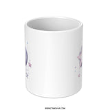 Star Heart Mug, Cute Mug, Dreamy Mug, Celestial Mug, Coffee Mug, Tea Mug, Stars Mug, Heart Mug, Unique Mug, Gift Mug - Tawshia