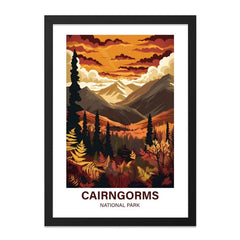 Cairngorms National Park Wall Art, Scottish Highlands Print, Mountain Landscape Poster, Home Decor, Nature Photography, Travel Gift - Tawshia