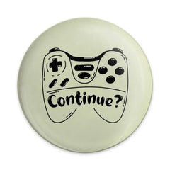 Gamer Pinback Button, Continue Gaming, Controller Button, Funny Gamer Gift, Gift for Him, Gamer Present, Cool Pinback Buttons - Tawshia