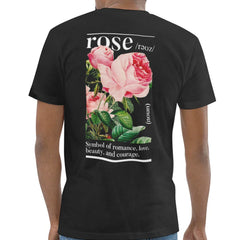 Romantic Rose Design Graphic Printed T-Shirt product