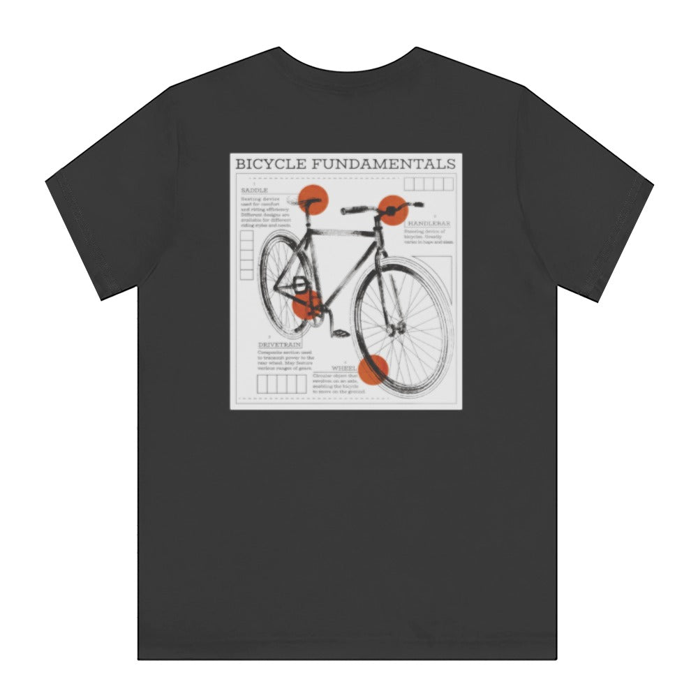 Bicycle Fundamentals Graphic T-shirt product type