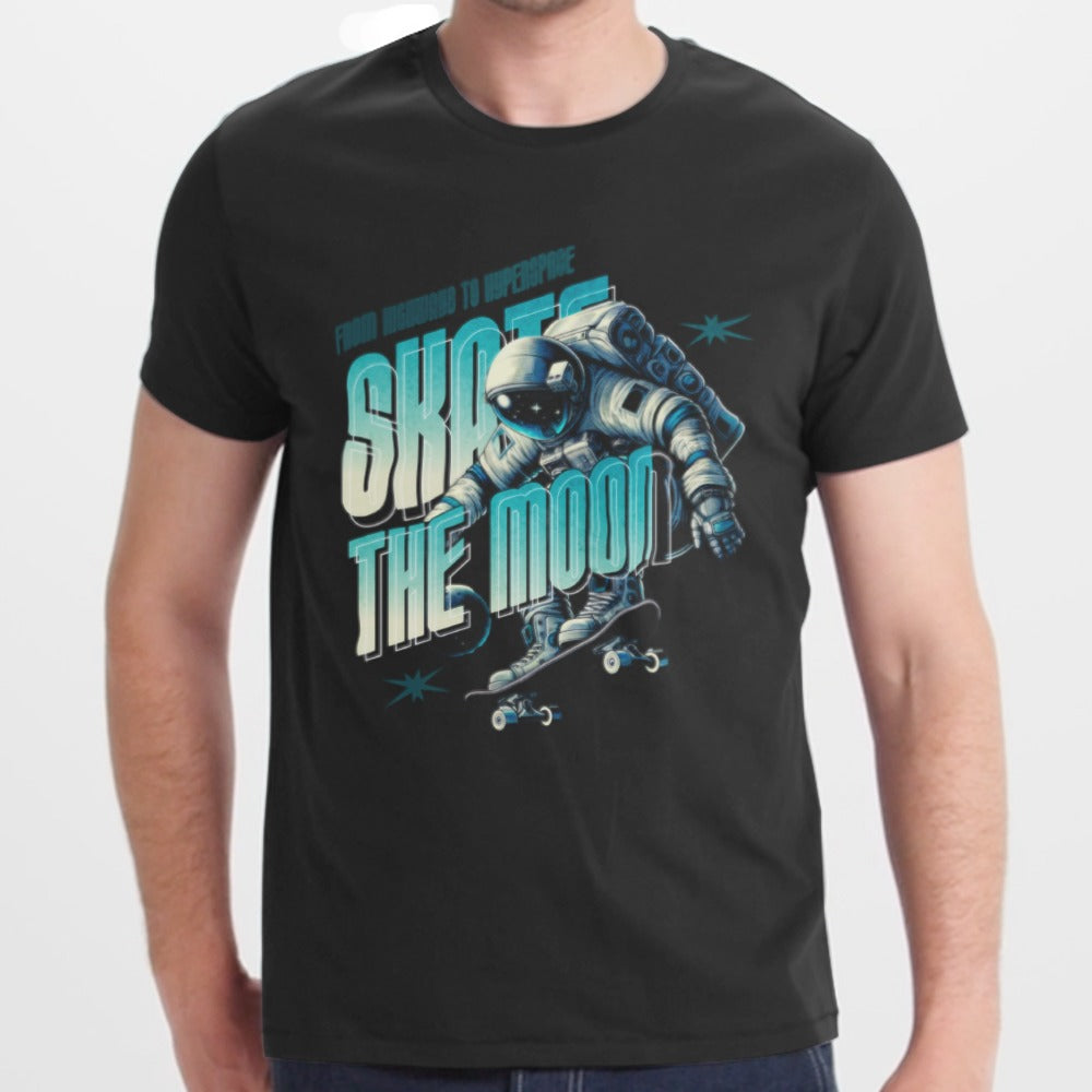 Skate the Moon Astronaut Graphic T-shirt product type