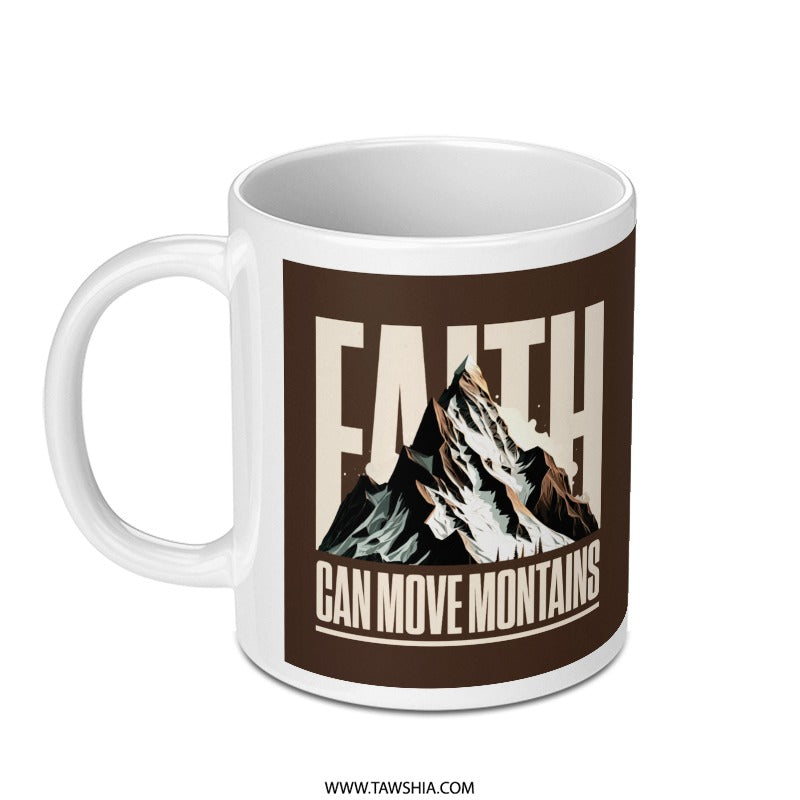 Faith Can Move Mountains Mug product