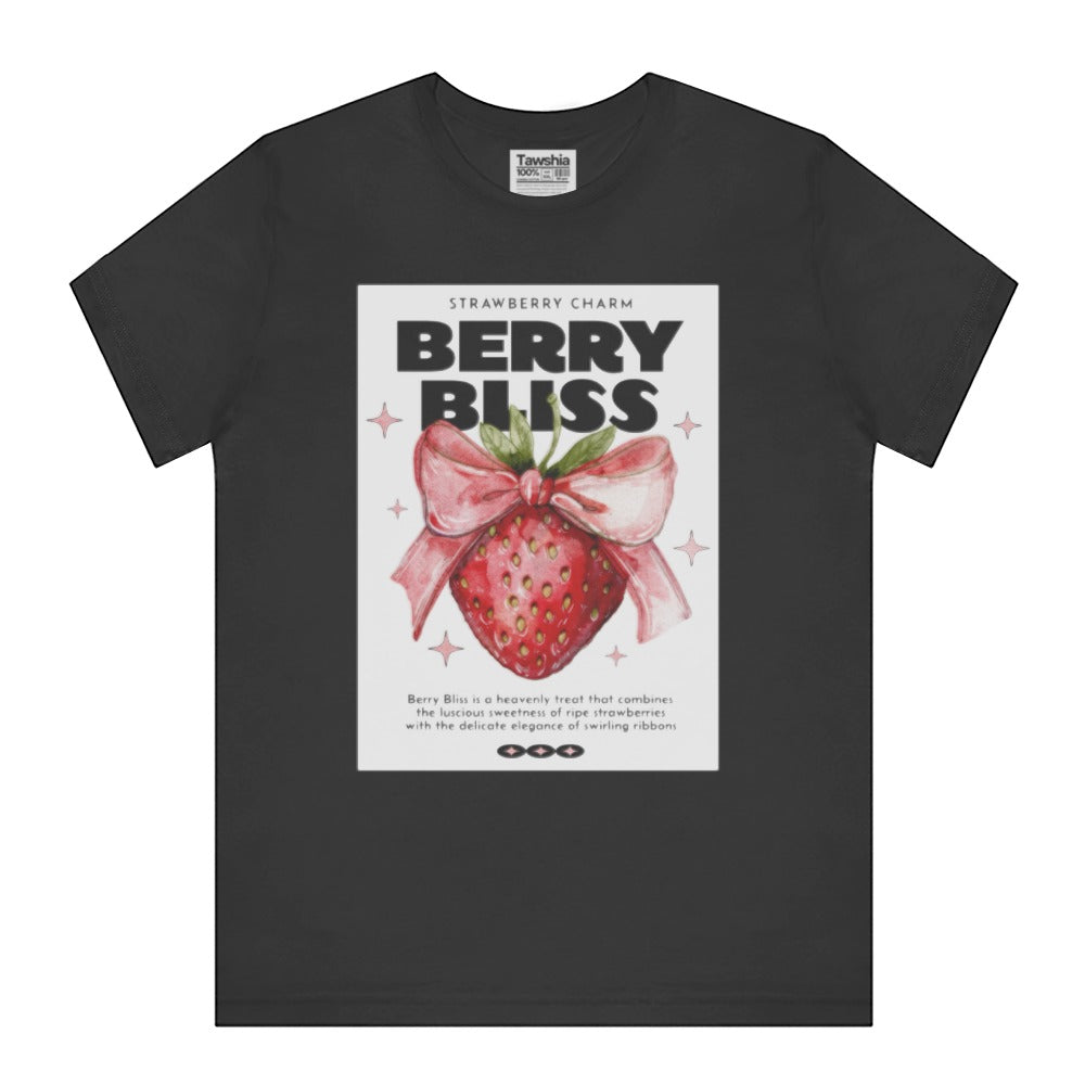 Berry Bliss Strawberry Charm Graphic Tee product