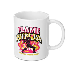 Flame Ninja Blazing Speed Strength and Skill Mug product