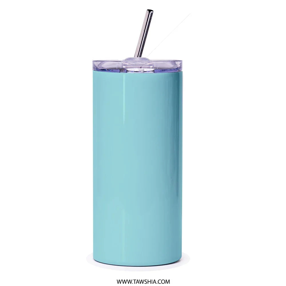 Sleek Turquoise Insulated Travel Tumbler product type