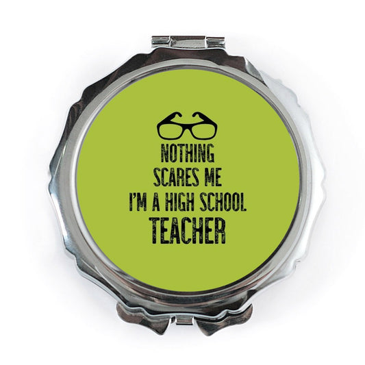 High School Teacher Pocket Mirror, Funny Teacher Gift, Teacher Appreciation, Back to School, Unique Teacher Present, Pocket Mirror - Tawshia