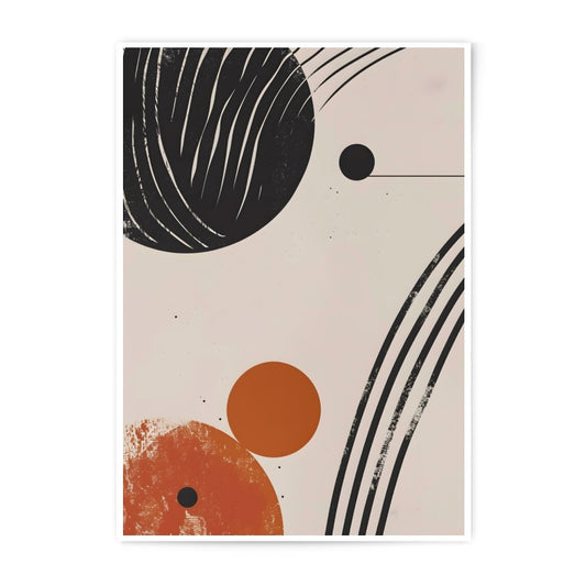 Abstract Photographic Print, Minimalist Wall Art Decor, Modern Shapes Art Print, Contemporary Fine Art Home Decor, Geometric Wall Decor - Tawshia